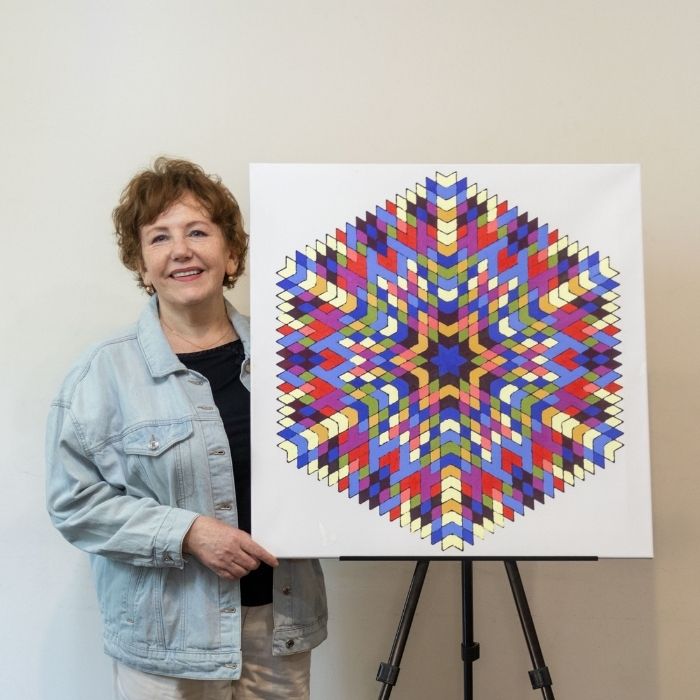 Робота учасника арт-терапії 8